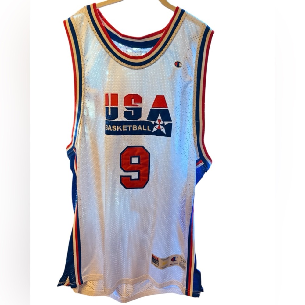 Michael Jordan #9 Vintage Champion Dream Team Jersey, 1992 ?